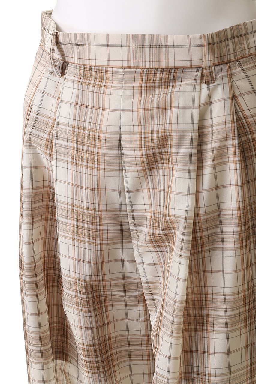 【クラネ/CLANE】のSHEER STRAIGHT PANTS/パンツ 人気、トレンドファッション・服の通販 founy(ファニー) 　ファッション　Fashion　レディースファッション　Fashion for Women　パンツ　Pants & Trousers　おすすめ　Recommended / Our Picks　シアー　Sheer, See-Through　シンプル　Simple, Minimal　ジャケット　Jacket, Outerwear　ストレート　Straight, Straight Cut　セットアップ　Set-Up, Coordinated Outfit　チェック　Check, Plaid, Tartan　トレンド　Trend, Trending Now　ミックス　Mix, Mixed Style　エレガント 上品　Elegant　夏　Summer　春　Spring　S/S・春夏　SS, Spring/Summer, Warm Season　other-5|ID: prp329100004496101 ipo3291000000032901074