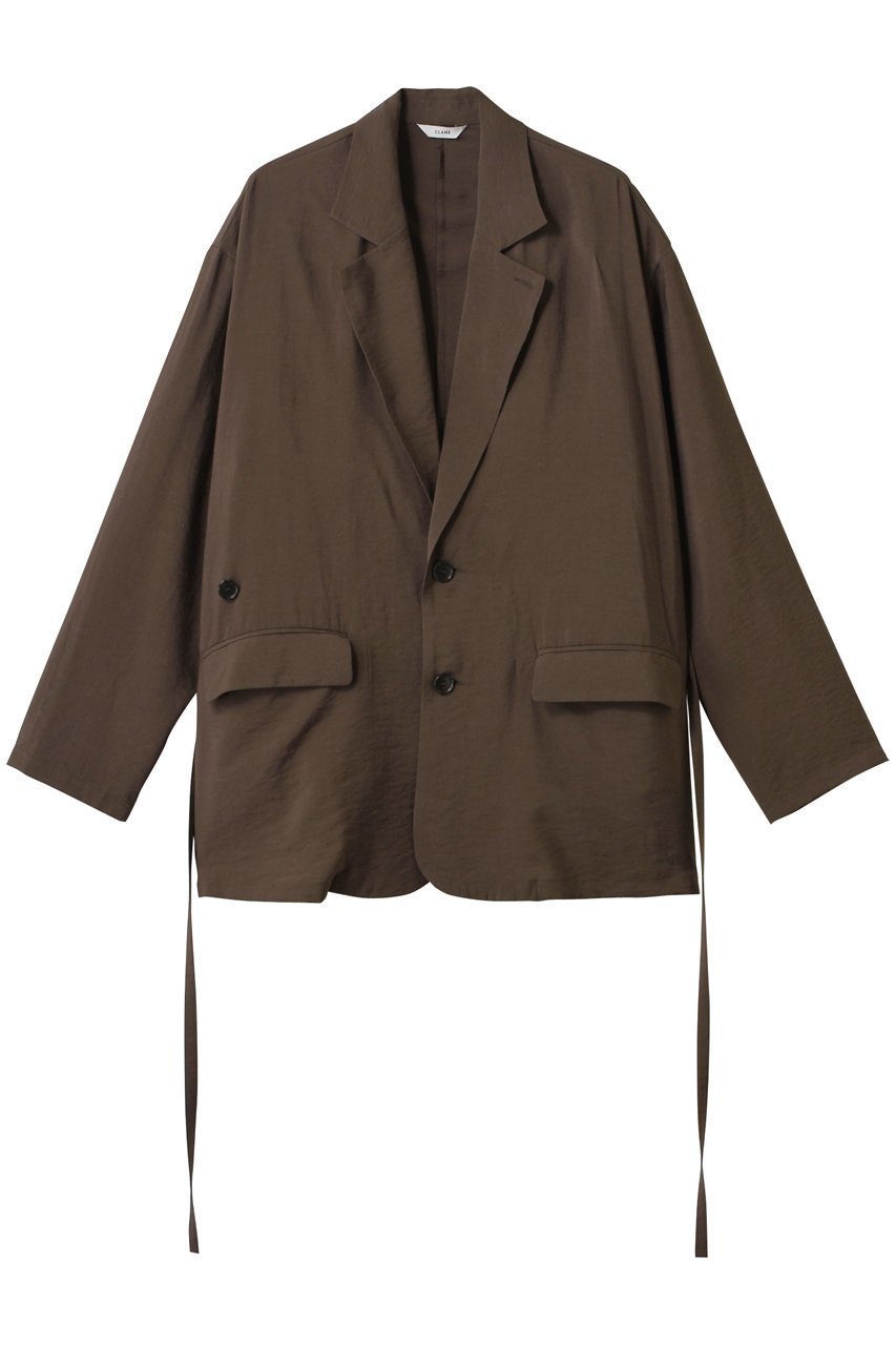 【クラネ/CLANE】の2WAY SHEER JACKET/ジャケット インテリア・キッズ・メンズ・レディースファッション・服の通販 founy(ファニー) 　ファッション　Fashion　レディースファッション　Fashion for Women　アウター　Coat / Outerwear Collection　レディースジャケット・軽アウター　Jackets　シアー　Sheer, See-Through　シンプル　Simple, Minimal　ジャケット　Jacket, Outerwear　人気　Popular, Best Seller　今季　This Season, Current Season　夏　Summer　春　Spring　S/S・春夏　SS, Spring/Summer, Warm Season　BROWN|ID: prp329100004496102 ipo3291000000032951901
