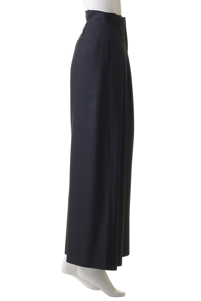 【ランバン オン ブルー/LANVIN en Bleu】のオックスハイウエストワイドパンツ 人気、トレンドファッション・服の通販 founy(ファニー) 　ファッション　Fashion　レディースファッション　Fashion for Women　パンツ　Pants & Trousers　ダブル　Double, Double-Breasted　マニッシュ　Mannish, Boyish　リラックス　Relax, Relaxed Fit　ワイド　Wide, Wide Fit　other-3|ID: prp329100004496121 ipo3291000000032900985