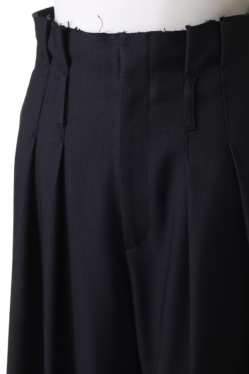 【ランバン オン ブルー/LANVIN en Bleu】のオックスハイウエストワイドパンツ 人気、トレンドファッション・服の通販 founy(ファニー) 　ファッション　Fashion　レディースファッション　Fashion for Women　パンツ　Pants & Trousers　ダブル　Double, Double-Breasted　マニッシュ　Mannish, Boyish　リラックス　Relax, Relaxed Fit　ワイド　Wide, Wide Fit　other-5|ID: prp329100004496121 ipo3291000000032900990