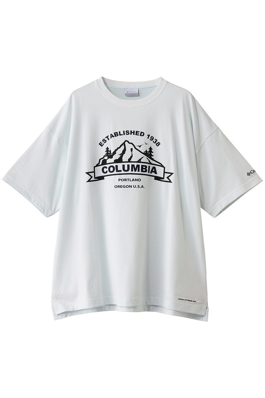 【コロンビア/Columbia / MEN】の【MEN】コールド ベイ ダッシュ ショートスリーブティー インテリア・キッズ・メンズ・レディースファッション・服の通販 founy(ファニー) 　ファッション　Fashion　メンズファッション　Fashion for Men　トップス・カットソー　Cut & Sew Tops　メンズシャツ　Shirts　アウトドア　Outdoor Clothing　グラフィック　Graphic, Graphic Design　ショート　Short, Short Length　スリーブ　Sleeve, Long Sleeve / Short Sleeve　ボトム　Bottoms, Lower Wear　夏　Summer　Sea Salt・ Mountain|ID: prp329100004496122 ipo3291000000032806105