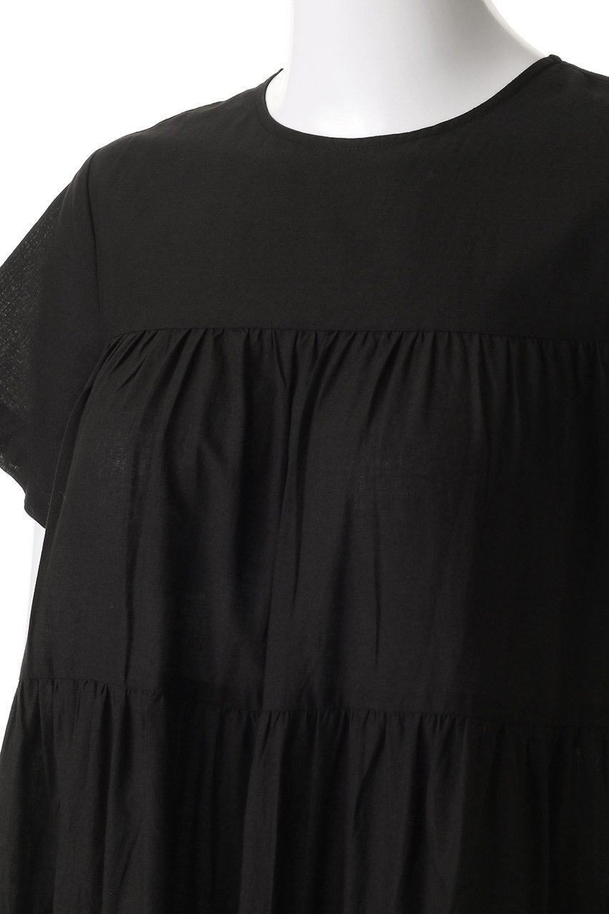 【プルミエ アロンディスモン/1er Arrondissement】の【normment】コットンボイルティアードワンピース 人気、トレンドファッション・服の通販 founy(ファニー) 　ファッション　Fashion　レディースファッション　Fashion for Women　ワンピース　Dresses　チュニック　Tunic Tops & Dresses　エレガント 上品　Elegant　チュニック　Tunic, Long Top　フェミニン　Feminine, Girly　ロング　Long, Long-Length　夏　Summer　春　Spring　S/S・春夏　SS, Spring/Summer, Warm Season　other-5|ID: prp329100004496130 ipo3291000000036150077