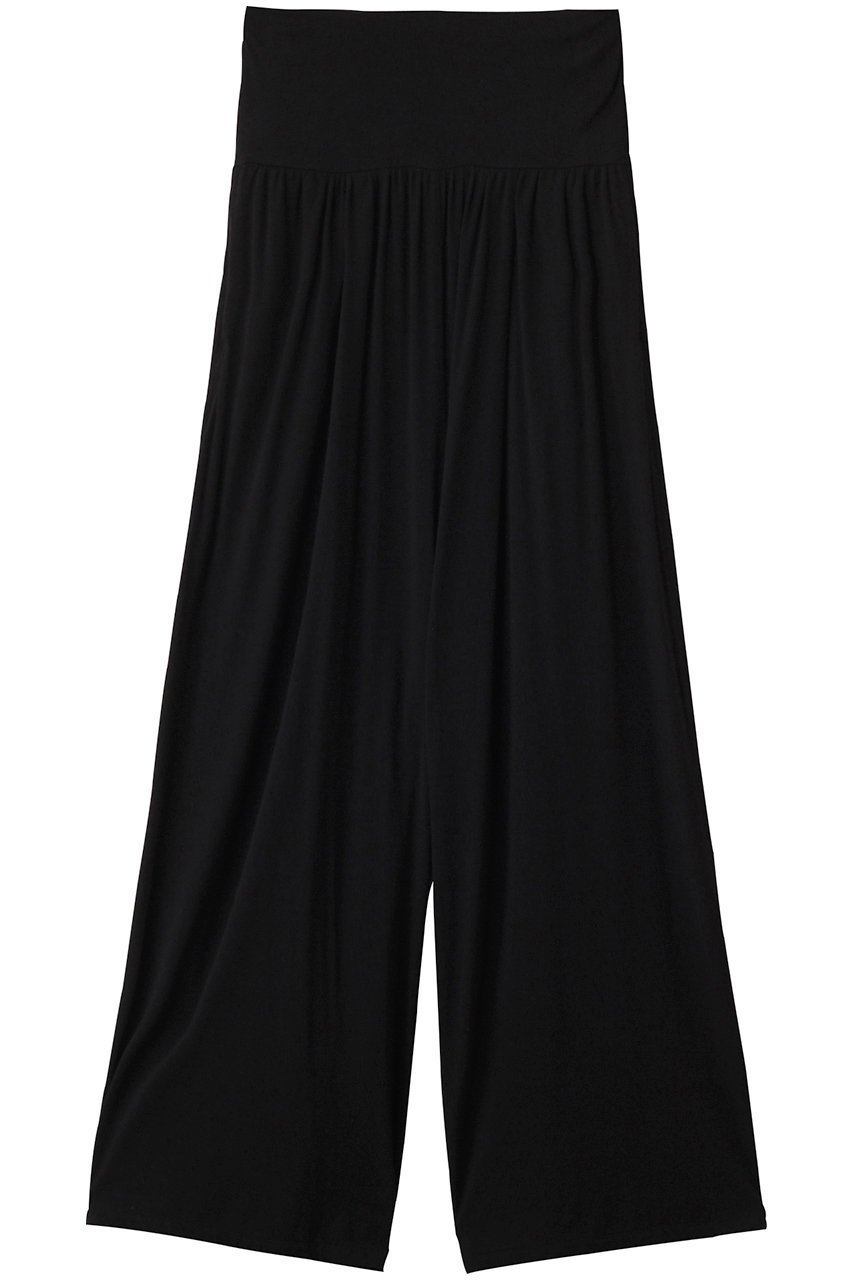 【スリー ドッツ/three dots】のトラベルライン フォールドオーバーパンツ インテリア・キッズ・メンズ・レディースファッション・服の通販 founy(ファニー) ファッション Fashion レディースファッション Fashion for Women パンツ Pants & Trousers トラベル Travel, Travel Gear エレガント 上品 Elegant 旅行 Travel ブラック|ID: prp329100004496144 ipo3291000000035767505