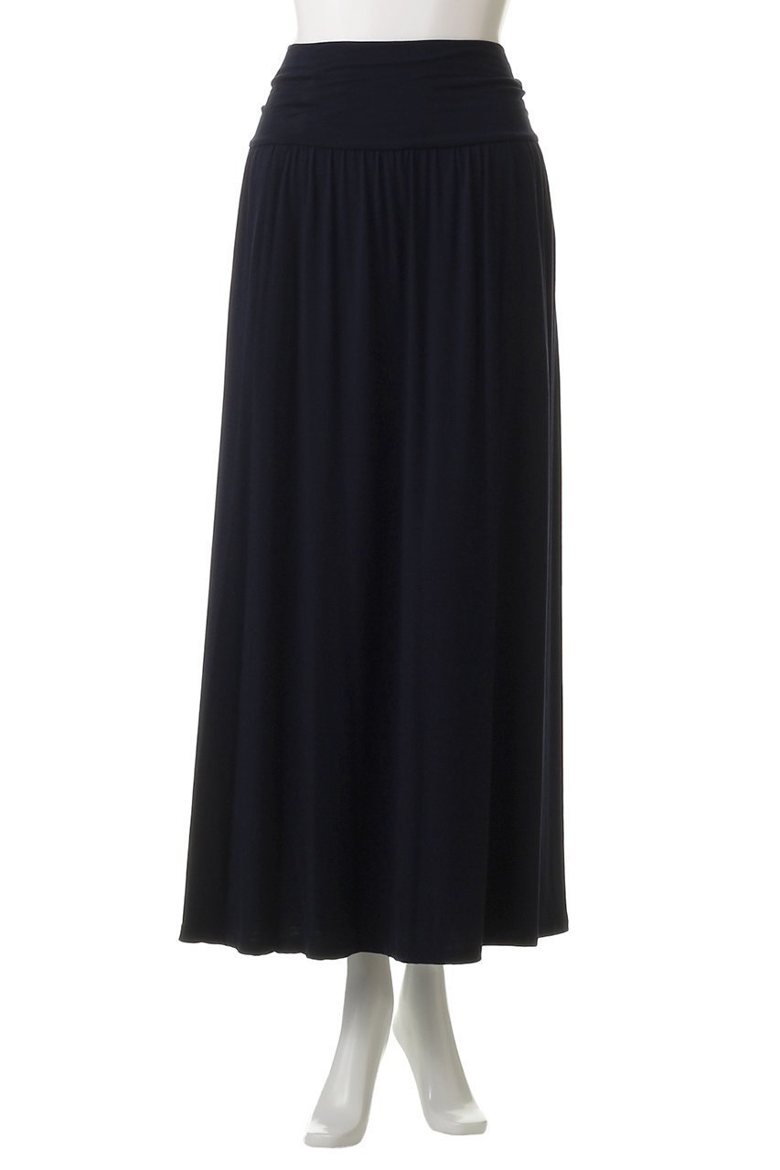 【スリー ドッツ/three dots】のトラベルライン フォールドオーバー スカート 人気、トレンドファッション・服の通販 founy(ファニー) 　ファッション　Fashion　レディースファッション　Fashion for Women　スカート　Skirts　ロングスカート　Long Skirts / Maxi & Midi Skirts　ギャザー　Gathered, Ruffled　トラベル　Travel, Travel Gear　ロング　Long, Long-Length　旅行　Travel　other-2|ID: prp329100004496145 ipo3291000000035936274