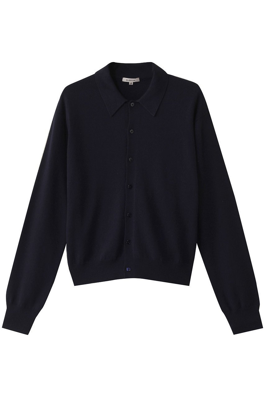 【ブラミンク/BLAMINK】のカシミヤコットンレギュラーカーディガン インテリア・キッズ・メンズ・レディースファッション・服の通販 founy(ファニー) 　ファッション　Fashion　レディースファッション　Fashion for Women　トップス・カットソー　Cut & Sew Tops　ニット　Knit Tops & Sweaters　カーディガン・羽織り　Layered Style Cardigans　カーディガン　Cardigan, Knitwear　ベーシック　Basic, Essential　レギュラー　Regular, Standard Fit　エレガント 上品　Elegant　ビジネス 仕事 通勤　Business / Work / Commuting　ネイビー|ID: prp329100004496151 ipo3291000000032924145