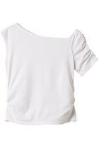 【ジュリエ/Julier】のEcocoアシンメトリートップス ホワイト|ID: prp329100004496153 ipo3291000000035418365