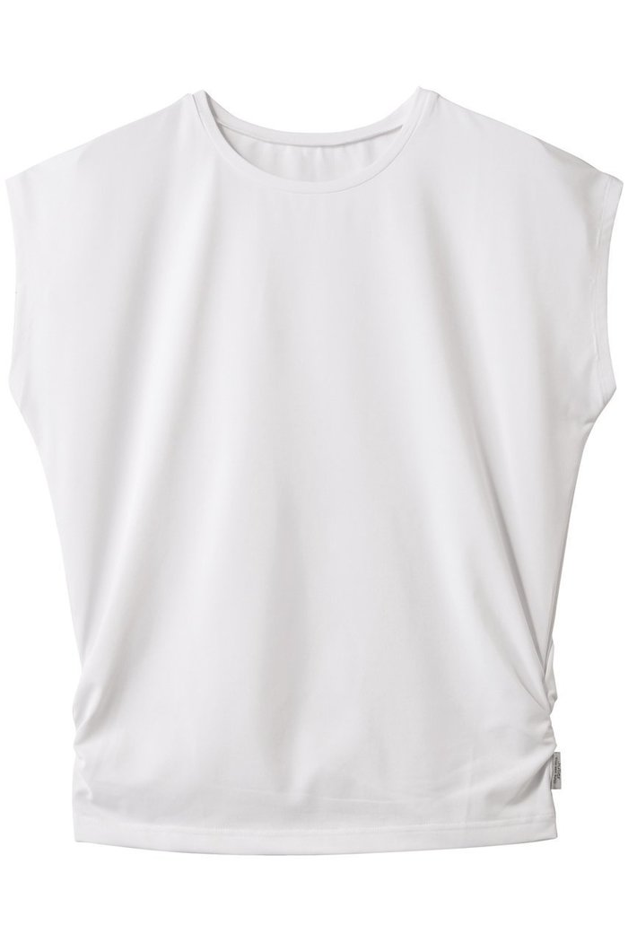 【ジュリエ/Julier】のEcocoフレンチスリーブトップス インテリア・キッズ・メンズ・レディースファッション・服の通販 founy(ファニー) https://founy.com/ ファッション Fashion レディースファッション Fashion for Women トップス・カットソー Cut & Sew Tops スポーツウェア Functional & Stylish Sportswear スポーツ トップス Athletic Tops / Workout Tops / Training Shirts シンプル Simple, Minimal スポーツ Sports, Activewear スリーブ Sleeve, Long Sleeve / Short Sleeve フィット Fit, Slim Fit フレンチ French, French Style ヨガ Yoga, Yoga Wear ワーク Workwear, Utility Style |ID: prp329100004496154 ipo3291000000035418375