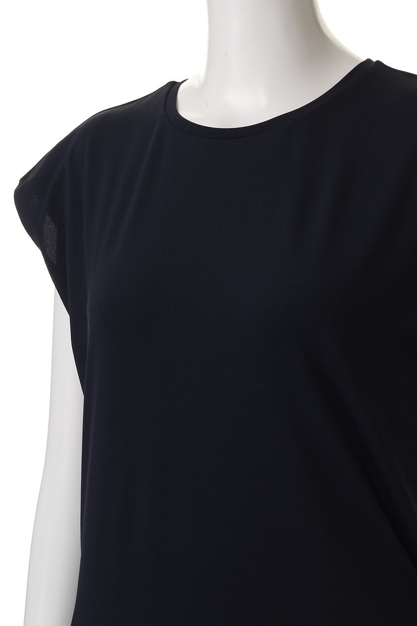 【ジュリエ/Julier】のEcocoフレンチスリーブトップス 人気、トレンドファッション・服の通販 founy(ファニー) 　ファッション　Fashion　レディースファッション　Fashion for Women　トップス・カットソー　Cut & Sew Tops　スポーツウェア　Functional & Stylish Sportswear　スポーツ トップス　Athletic Tops / Workout Tops / Training Shirts　シンプル　Simple, Minimal　スポーツ　Sports, Activewear　スリーブ　Sleeve, Long Sleeve / Short Sleeve　フィット　Fit, Slim Fit　フレンチ　French, French Style　ヨガ　Yoga, Yoga Wear　ワーク　Workwear, Utility Style　other-5|ID: prp329100004496154 ipo3291000000035418382