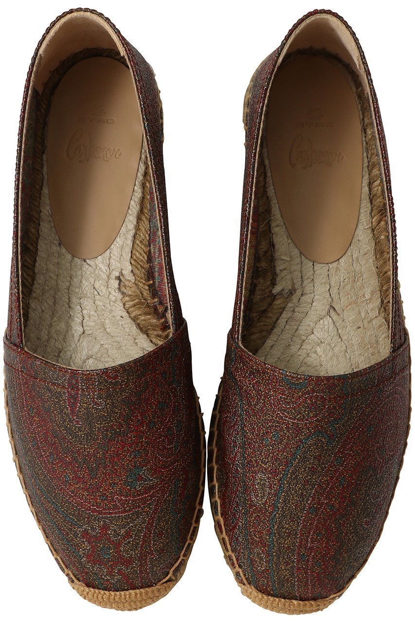 【カスタニエール/Castaner】の【ETRO×Castaner】KENDA ETRO エスパドリーユ インテリア・キッズ・メンズ・レディースファッション・服の通販 founy(ファニー) 　ファッション　Fashion　レディースファッション　WOMEN　シューズ　Shoes　フラット　Flat　ペイズリー　Paisley　モダン　Modern　ラグジュアリー　Luxury　アルニカ|ID: prp329100004497543 ipo3291000000031728020