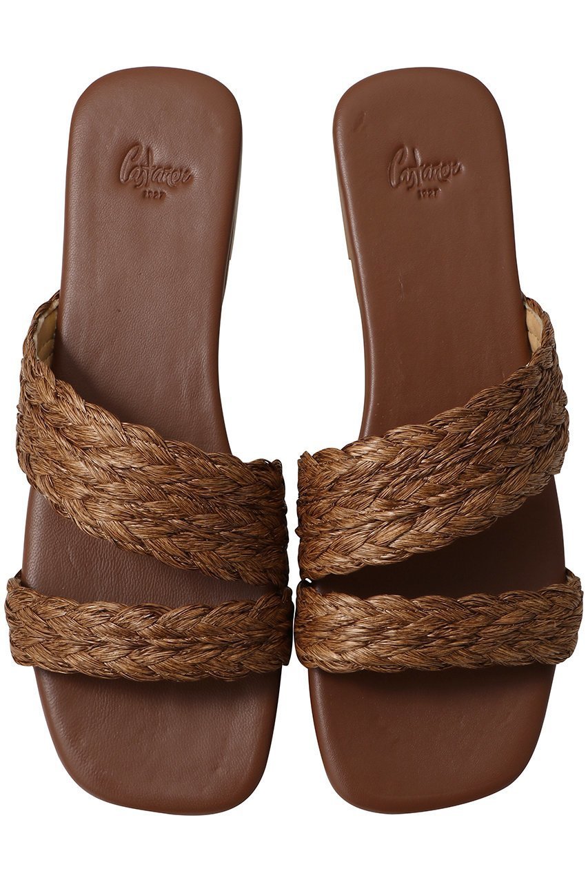 【カスタニエール/Castaner】のPAZ ラフィア調フラットサンダル 人気、トレンドファッション・服の通販 founy(ファニー) 　ファッション　Fashion　レディースファッション　Fashion for Women　サマー　Summer, Summer Style　サンダル　Sandals, Summer Shoes　フラット　Flat, Flat Shoes　ラフィア　Raffia, Natural Straw　リゾート　Resort, Vacation Style　 other-1|ID: prp329100004497549 ipo3291000000035689962