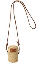【カタルツィ/CATARZI 1910】のKOS/KEYCHAIN ストローミニポシェット ナチュラル×タン|ID: prp329100004497552 ipo3291000000032778406