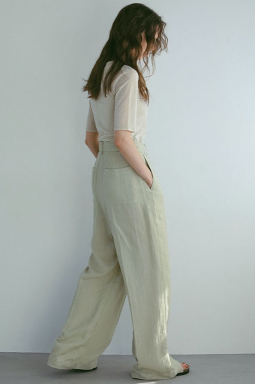 【エトレトウキョウ/ETRE TOKYO】のレノクロスセミワイドパンツ 人気、トレンドファッション・服の通販 founy(ファニー) 　ファッション　Fashion　レディースファッション　Fashion for Women　パンツ　Pants & Trousers　おすすめ　Recommended / Our Picks　ショート　Short, Short Length　スーツ　Suit, Formalwear　セットアップ　Set-Up, Coordinated Outfit　ペチコート　Petticoat, Underskirt　メッシュ　Mesh, Net Fabric　リネン　Linen, Linen Fabric　ワイド　Wide, Wide Fit　今季　This Season, Current Season　other-5|ID: prp329100004497567 ipo3291000000032900005