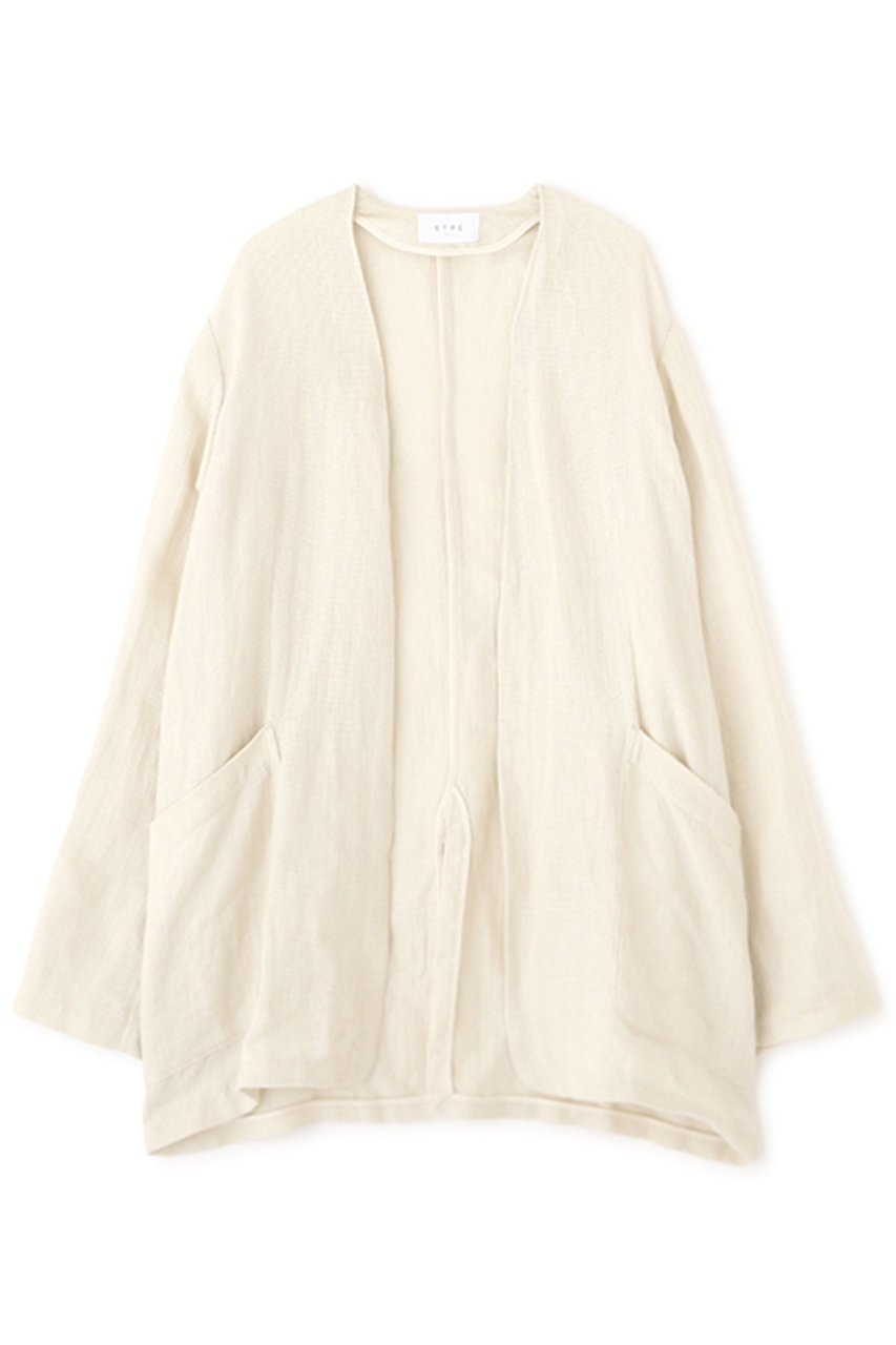 【エトレトウキョウ/ETRE TOKYO】のレノクロスリラクシージャケット 人気、トレンドファッション・服の通販 founy(ファニー) 　ファッション　Fashion　レディースファッション　WOMEN　アウター　Coat Outerwear　ジャケット　Jackets　おすすめ　Recommend　カーディガン　Cardigan　ジャケット　Jacket　セットアップ　Set Up　プリント　Print　メッシュ　Mesh　リネン　Linen　NEW・新作・新着・新入荷　New Arrivals　other-6|ID: prp329100004497571 ipo3291000000031728242