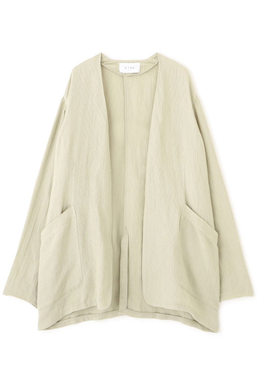 【エトレトウキョウ/ETRE TOKYO】のレノクロスリラクシージャケット 人気、トレンドファッション・服の通販 founy(ファニー) 　ファッション　Fashion　レディースファッション　Fashion for Women　アウター　Coat / Outerwear Collection　レディースジャケット・軽アウター　Jackets　おすすめ　Recommended / Our Picks　カーディガン　Cardigan, Knitwear　ジャケット　Jacket, Outerwear　セットアップ　Set-Up, Coordinated Outfit　プリント　Print, Printed Pattern　メッシュ　Mesh, Net Fabric　リネン　Linen, Linen Fabric　other-7|ID: prp329100004497571 ipo3291000000032952665