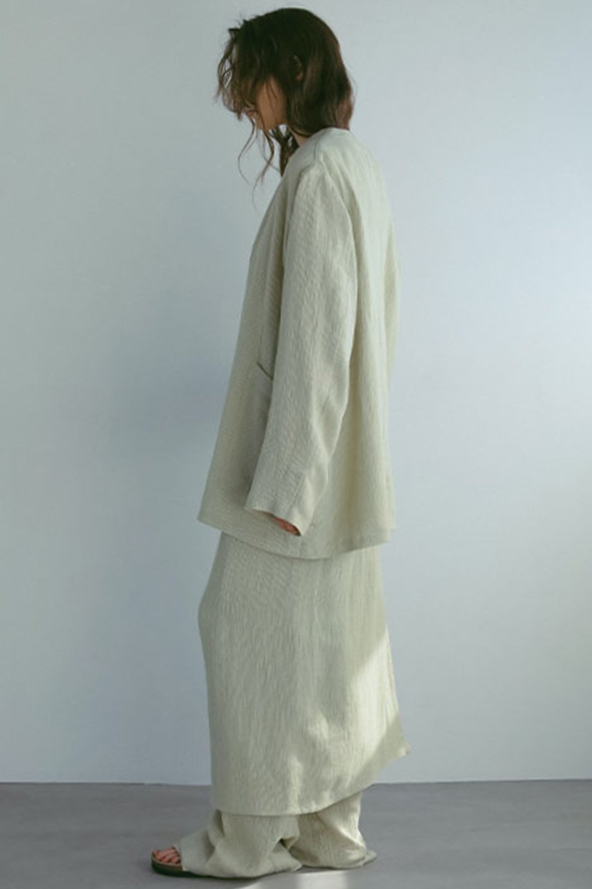 【エトレトウキョウ/ETRE TOKYO】のレノクロスリラクシージャケット 人気、トレンドファッション・服の通販 founy(ファニー) 　ファッション　Fashion　レディースファッション　Fashion for Women　アウター　Coat / Outerwear Collection　レディースジャケット・軽アウター　Jackets　おすすめ　Recommended / Our Picks　カーディガン　Cardigan, Knitwear　ジャケット　Jacket, Outerwear　セットアップ　Set-Up, Coordinated Outfit　プリント　Print, Printed Pattern　メッシュ　Mesh, Net Fabric　リネン　Linen, Linen Fabric　other-4|ID: prp329100004497571 ipo3291000000034956290