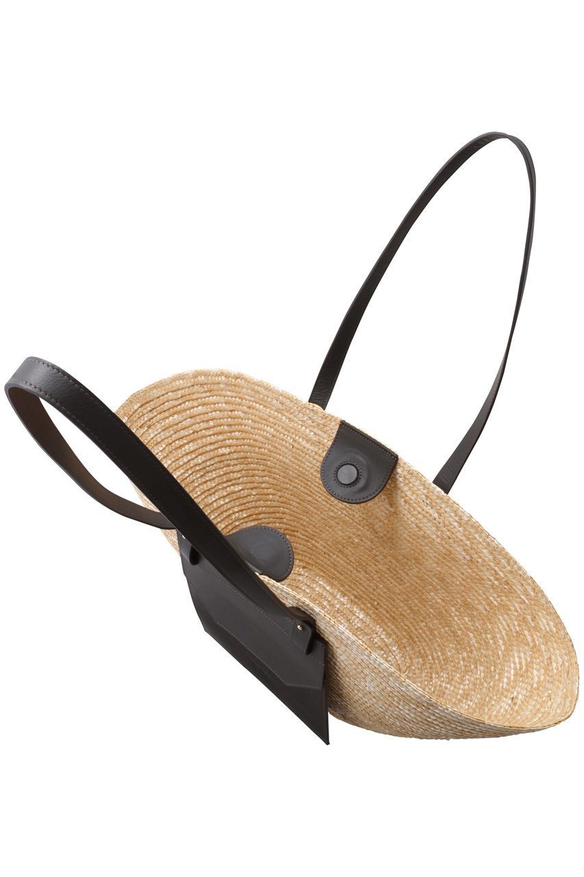 【カタルツィ/CATARZI 1910】のMINORCA レザーポケット付きストローバスケット 人気、トレンドファッション・服の通販 founy(ファニー) 　ファッション　Fashion　レディースファッション　Fashion for Women　バッグ　Bags　エレガント 上品　Elegant　バスケット　Basket, Basket Bag　ファブリック　Fabric, Textile　ポケット　Pocket, Pocket Detail　夏　Summer　other-5|ID: prp329100004497578 ipo3291000000032778380