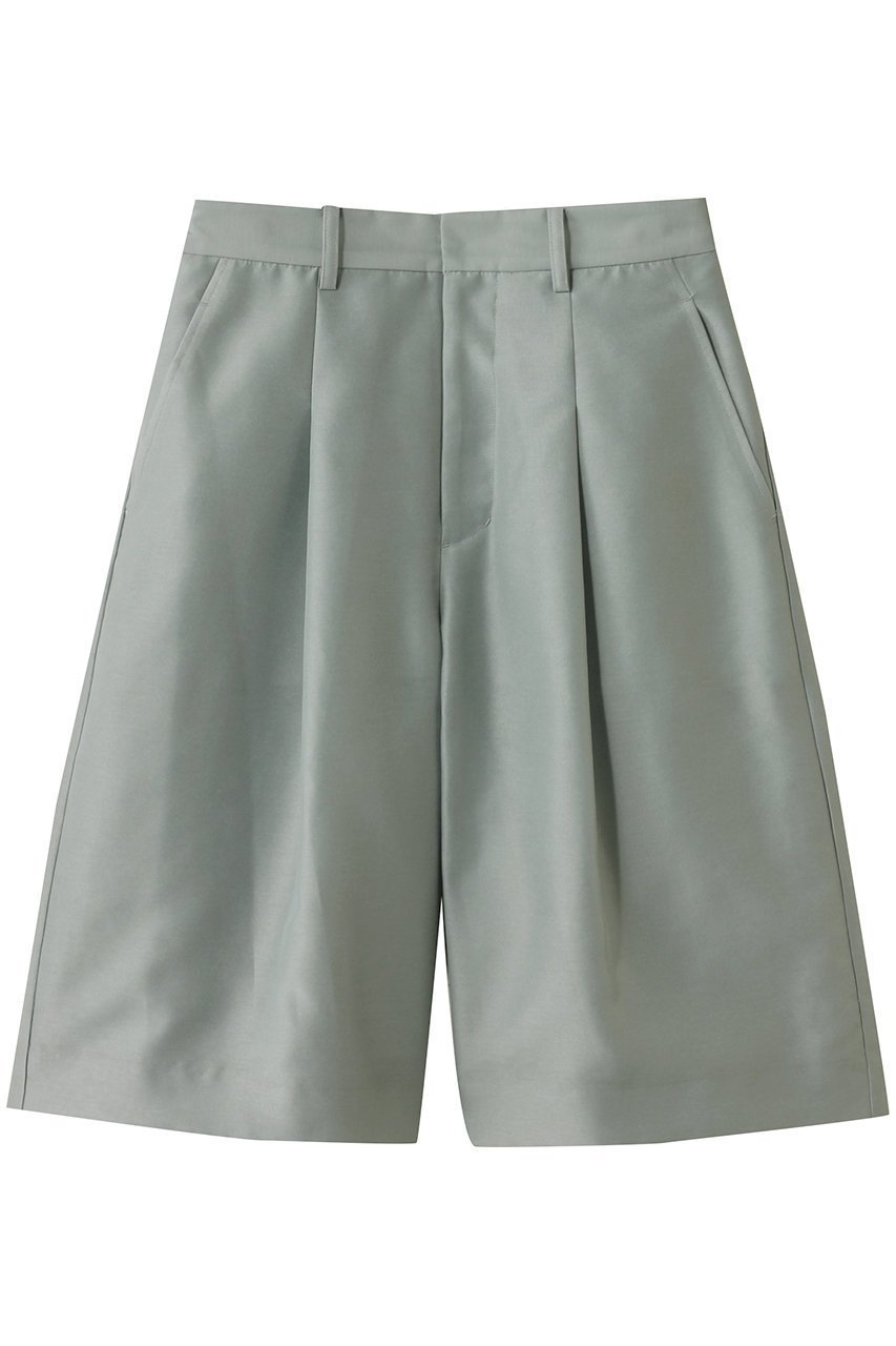 【スタニングルアー/STUNNING LURE】のrシアースカンツパンツ インテリア・キッズ・メンズ・レディースファッション・服の通販 founy(ファニー) 　ファッション　Fashion　レディースファッション　Fashion for Women　パンツ　Pants & Trousers　ショートパンツ・ハーフパンツ　High-Waisted & Relaxed Shorts　ショート　Short, Short Length　スラックス　Slacks, Dress Pants　フォルム　Silhouette, Form　メンズ　Men's, Menswear　エレガント 上品　Elegant　ライトグリーン|ID: prp329100004497592 ipo3291000000035639063