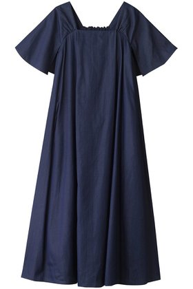 【エブール/ebure】 【店舗限定】ダンガリーライトコットン デニムハーフスリーブワンピース人気、トレンドファッション・服の通販 founy(ファニー) ファッション Fashion レディースファッション Ladies' Fashion Online ワンピース Dress チュニック Tunic スクエア Square チュニック Tunic フレア Flare エレガント 上品 Elegant 再入荷 Restock/Back In Stock/Re Arrival 夏 Summer 旅行 Travel |ID:prp329100004497600