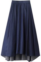 【エブール/ebure】の【店舗限定】ダンガリーライトコットン デニムギャザーロングスカート インディゴ|ID: prp329100004497602 ipo3291000000032629960
