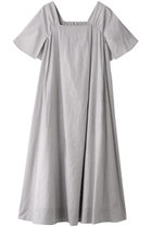 【エブール/ebure】の【店舗限定】スラブリネン ハーフスリーブワンピース ライトベージュ|ID:prp329100004497606