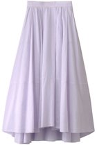 【エブール/ebure】の【店舗限定】スラブリネン ギャザーロングスカート ライトパープル|ID:prp329100004497608