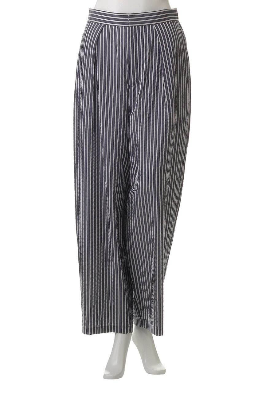【エブール/ebure】の【店舗限定】ソフトストライプ スカーフベルト付パンツ 人気、トレンドファッション・服の通販 founy(ファニー) 　ファッション　Fashion　レディースファッション　Fashion for Women　パンツ　Pants & Trousers　ベルト&ウエストマーク　Belts & Waist Accessories　おすすめ　Recommended / Our Picks　シューズ　Shoes, Footwear　スカーフ　Scarf, Neckwear　ストライプ　Stripe, Striped Pattern　テーパード　Tapered, Tapered Pants　バランス　Balance, Style Balance　フラット　Flat, Flat Shoes　リゾート　Resort, Vacation Style　エレガント 上品　Elegant　夏　Summer　春　Spring　S/S・春夏　SS, Spring/Summer, Warm Season　other-6|ID: prp329100004497612 ipo3291000000032901618