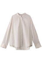 【エブール/ebure】の【店舗限定】ソフトストライプ バンドカラーシャツ ホワイト|ID: prp329100004497614 ipo3291000000031728543