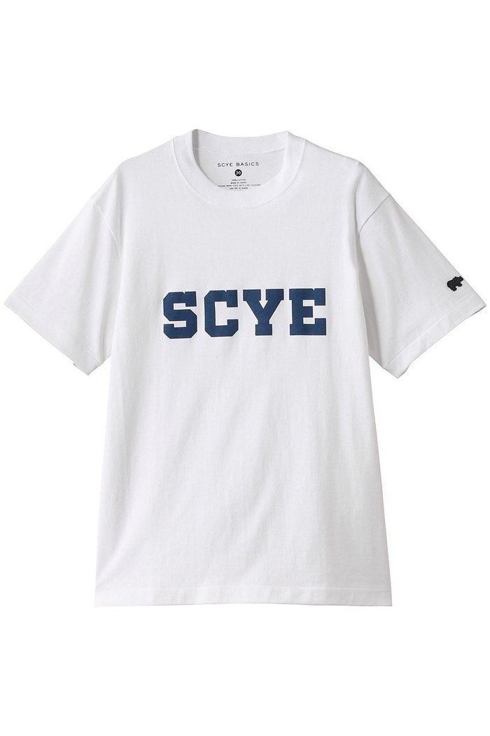 【サイ サイベーシックス/Scye SCYE BASICS】の【SCYE BASICS】30/2 コットンジャージーカレッジロゴTシャツ インテリア・キッズ・メンズ・レディースファッション・服の通販 founy(ファニー) https://founy.com/ ファッション Fashion レディースファッション WOMEN トップス・カットソー Tops/Tshirt シャツ/ブラウス Shirts/Blouses ロング / Tシャツ T-Shirts カットソー Cut and Sewn ショート Short スリーブ Sleeve ボトム Bottom ワイド Wide |ID: prp329100004497625 ipo3291000000031728635