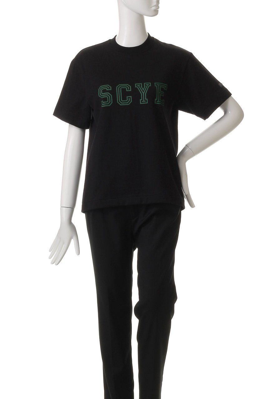 【サイ サイベーシックス/Scye SCYE BASICS】の【SCYE BASICS】30/2 コットンジャージーカレッジロゴTシャツ 人気、トレンドファッション・服の通販 founy(ファニー) 　ファッション　Fashion　レディースファッション　Fashion for Women　トップス・カットソー　Cut & Sew Tops　シャツ・ブラウス・オフィスカジュアル　Elegant Blouses & Button-Ups　ロングTシャツ・Tシャツ　Longline T-Shirts & Tees　カットソー・ベーシックTシャツ　Cut-and-Sewn Tops / Stretch Tees & Basics　ショート　Short, Short Length　スリーブ　Sleeve, Long Sleeve / Short Sleeve　ボトム　Bottoms, Lower Wear　ワイド　Wide, Wide Fit　other-2|ID: prp329100004497625 ipo3291000000032847411