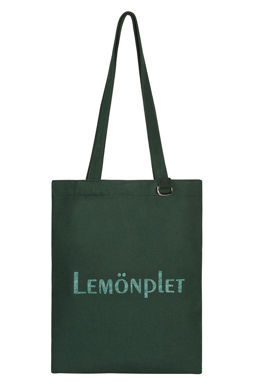 【レモンプレット/Lemonplet】のLUMIE GLITTER LOGO CANVAS BAG インテリア・キッズ・メンズ・レディースファッション・服の通販 founy(ファウニー) 　ファッション　Fashion　レディースファッション　Fashion for Women　バッグ　Bags　キャンバス　Canvas, Canvas Fabric　スタイリッシュ　Stylish, Fashionable　チャーム　Charm, Pendant　フィット　Fit, Slim Fit　ポケット　Pocket, Pocket Detail　軽量　Lightweight, Ultra Light　フォレストグリーン&ターコイズ|ID: prp329100004497629 ipo3291000000036926455