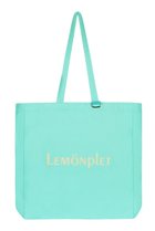 【レモンプレット/Lemonplet】のLUMI LOGO CANVAS BAG TURQUOISE & IVORY|ID: prp329100004497631 ipo3291000000032778319