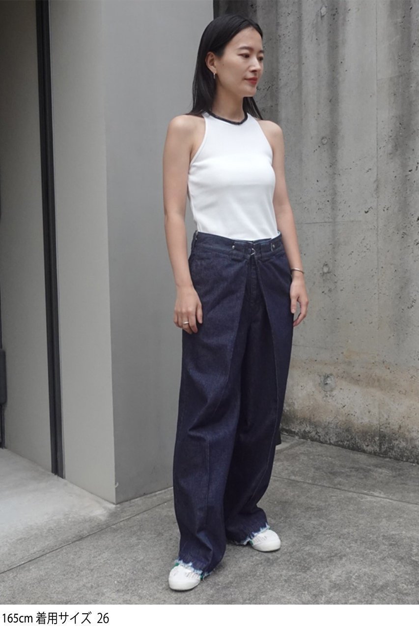 【スタニングルアー/STUNNING LURE】の【KURO】デニムパンツ 人気、トレンドファッション・服の通販 founy(ファニー) 　ファッション　Fashion　レディースファッション　Fashion for Women　パンツ　Pants & Trousers　デニムパンツ・ジーンズ・美脚デニム　Denim Jeans & Pants　コンパクト　Compact, Small Size　デニム　Denim, Jeans Material　ビッグ　Big, Oversized　リラックス　Relax, Relaxed Fit　ワーク　Workwear, Utility Style　別注　Limited Edition, Custom Order　other-7|ID: prp329100004497632 ipo3291000000032808100