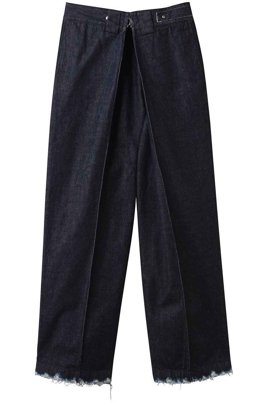 【スタニングルアー/STUNNING LURE】の【KURO】デニムパンツ インテリア・キッズ・メンズ・レディースファッション・服の通販 founy(ファニー) 　ファッション　Fashion　レディースファッション　Fashion for Women　パンツ　Pants & Trousers　デニムパンツ・ジーンズ・美脚デニム　Denim Jeans & Pants　コンパクト　Compact, Small Size　デニム　Denim, Jeans Material　ビッグ　Big, Oversized　リラックス　Relax, Relaxed Fit　ワーク　Workwear, Utility Style　別注　Limited Edition, Custom Order　インディゴブルー|ID: prp329100004497632 ipo3291000000035699885