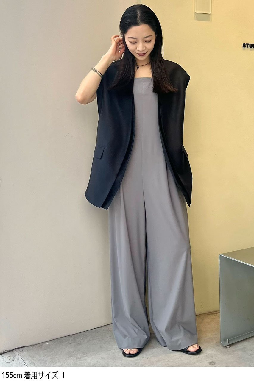 【スタニングルアー/STUNNING LURE】のrシアースリーブレスジャケット 人気、トレンドファッション・服の通販 founy(ファニー) 　ファッション　Fashion　レディースファッション　Fashion for Women　アウター　Coat / Outerwear Collection　レディースジャケット・軽アウター　Jackets　オーガンジー　Organza Fabric　シアー　Sheer, See-Through　ショルダー　Shoulder, Shoulder Strap　ジャケット　Jacket, Outerwear　フォルム　Silhouette, Form　ベスト　Vest, Waistcoat　エレガント 上品　Elegant　other-7|ID: prp329100004497636 ipo3291000000032788123