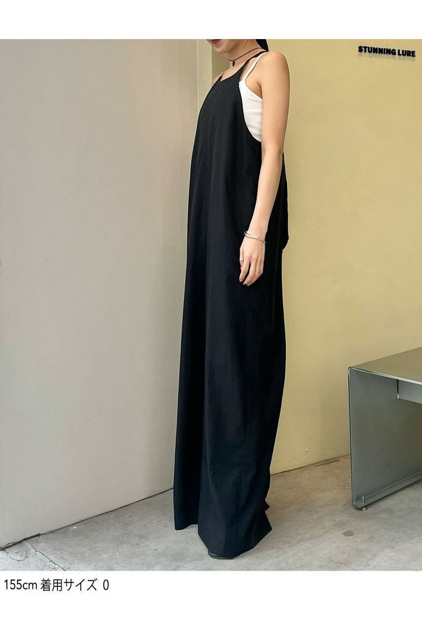 【スタニングルアー/STUNNING LURE】のキャミサロペット 人気、トレンドファッション・服の通販 founy(ファニー) 　ファッション　Fashion　レディースファッション　Ladies' Fashion Online　ワンピース　Dress　チュニック　Tunic　サロペット　Salopette　キャミソール　Camisole　サロペット　Overalls　タイプライター　Typewriter　チュニック　Tunic　ロング　Long　再入荷　Restock/Back In Stock/Re Arrival　夏　Summer　other-6|ID: prp329100004497639 ipo3291000000031961386