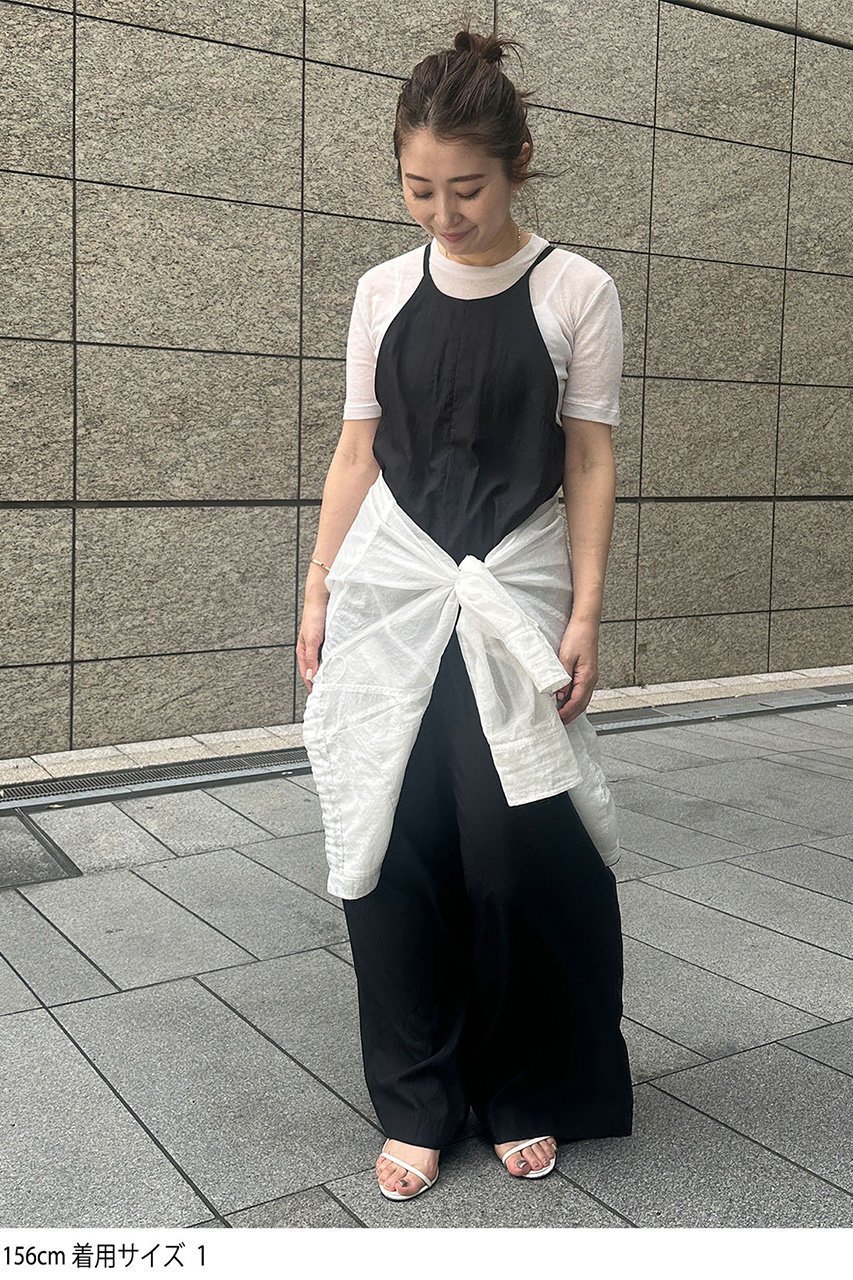 【スタニングルアー/STUNNING LURE】のキャミサロペット 人気、トレンドファッション・服の通販 founy(ファニー) 　ファッション　Fashion　レディースファッション　Fashion for Women　ワンピース　Dresses　チュニック　Tunic Tops & Dresses　サロペット&オールインワン　Dungarees & Jumpsuit Styles　パンツ　Pants & Trousers　キャミソール　Camisole, Spaghetti Strap Top　サロペット　Overalls, Salopette　タイプライター　Typewriter Fabric, Crisp Cotton　チュニック　Tunic, Long Top　ロング　Long, Long-Length　夏　Summer　other-6|ID: prp329100004497639 ipo3291000000035061973