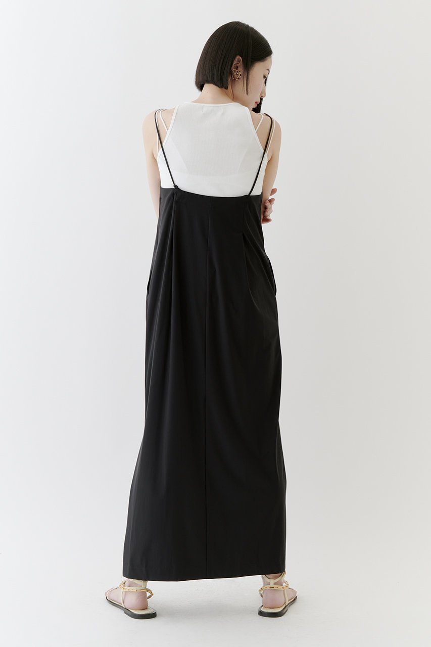 【スタニングルアー/STUNNING LURE】のスイムジャージーIラインワンピース 人気、トレンドファッション・服の通販 founy(ファニー) 　ファッション　Fashion　レディースファッション　WOMEN　ワンピース　Dress　チュニック　Tunic　イタリア　Italy　カーディガン　Cardigan　ジャケット　Jacket　ジャージ　Jersey　ジャージー　Jersey　ストレッチ　Stretch　タンク　Tank　チュニック　Tunic　デコルテ　Decolletage　フロント　Front　ロング　Long　再入荷　Restock/Back In Stock/Re Arrival　おすすめ　Recommend　夏　Summer　旅行　Travel　other-5|ID: prp329100004497641 ipo3291000000032257505