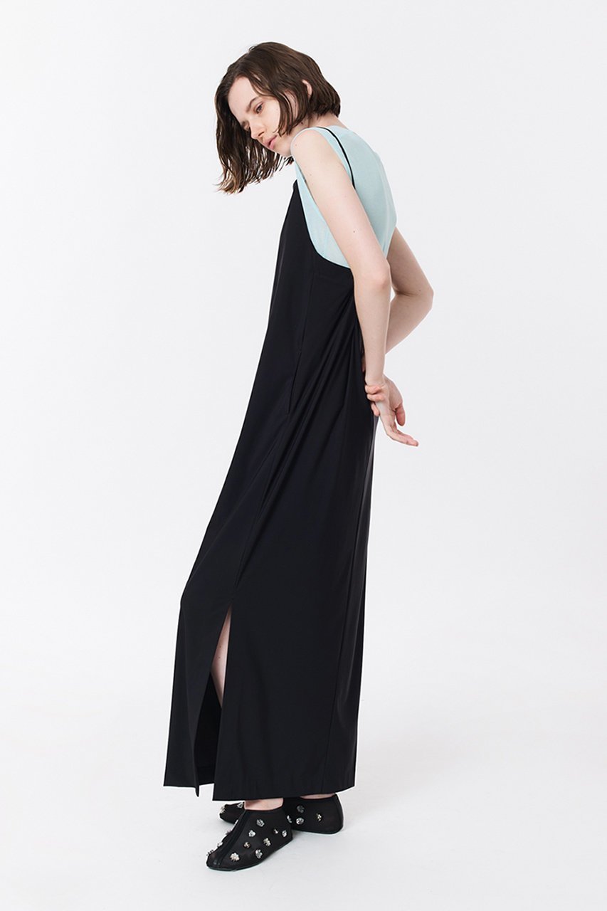 【スタニングルアー/STUNNING LURE】のスイムジャージーIラインワンピース 人気、トレンドファッション・服の通販 founy(ファニー) 　ファッション　Fashion　レディースファッション　WOMEN　ワンピース　Dress　チュニック　Tunic　イタリア　Italy　カーディガン　Cardigan　ジャケット　Jacket　ジャージ　Jersey　ジャージー　Jersey　ストレッチ　Stretch　タンク　Tank　チュニック　Tunic　デコルテ　Decolletage　フロント　Front　ロング　Long　再入荷　Restock/Back In Stock/Re Arrival　おすすめ　Recommend　夏　Summer　旅行　Travel　other-8|ID: prp329100004497641 ipo3291000000032257508