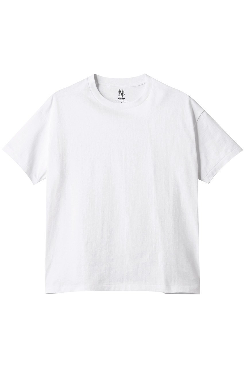 【バトナー/BATONER】のメリヤス PACKTシャツ インテリア・キッズ・メンズ・レディースファッション・服の通販 founy(ファニー) 　ファッション　Fashion　レディースファッション　Fashion for Women　トップス・カットソー　Cut & Sew Tops　シャツ・ブラウス・オフィスカジュアル　Elegant Blouses & Button-Ups　ロングTシャツ・Tシャツ　Longline T-Shirts & Tees　カットソー・ベーシックTシャツ　Cut-and-Sewn Tops / Stretch Tees & Basics　ショート　Short, Short Length　スリーブ　Sleeve, Long Sleeve / Short Sleeve　ベーシック　Basic, Essential　エレガント 上品　Elegant　定番　Standard, Basic Item　ホワイト|ID: prp329100004497649 ipo3291000000032849506