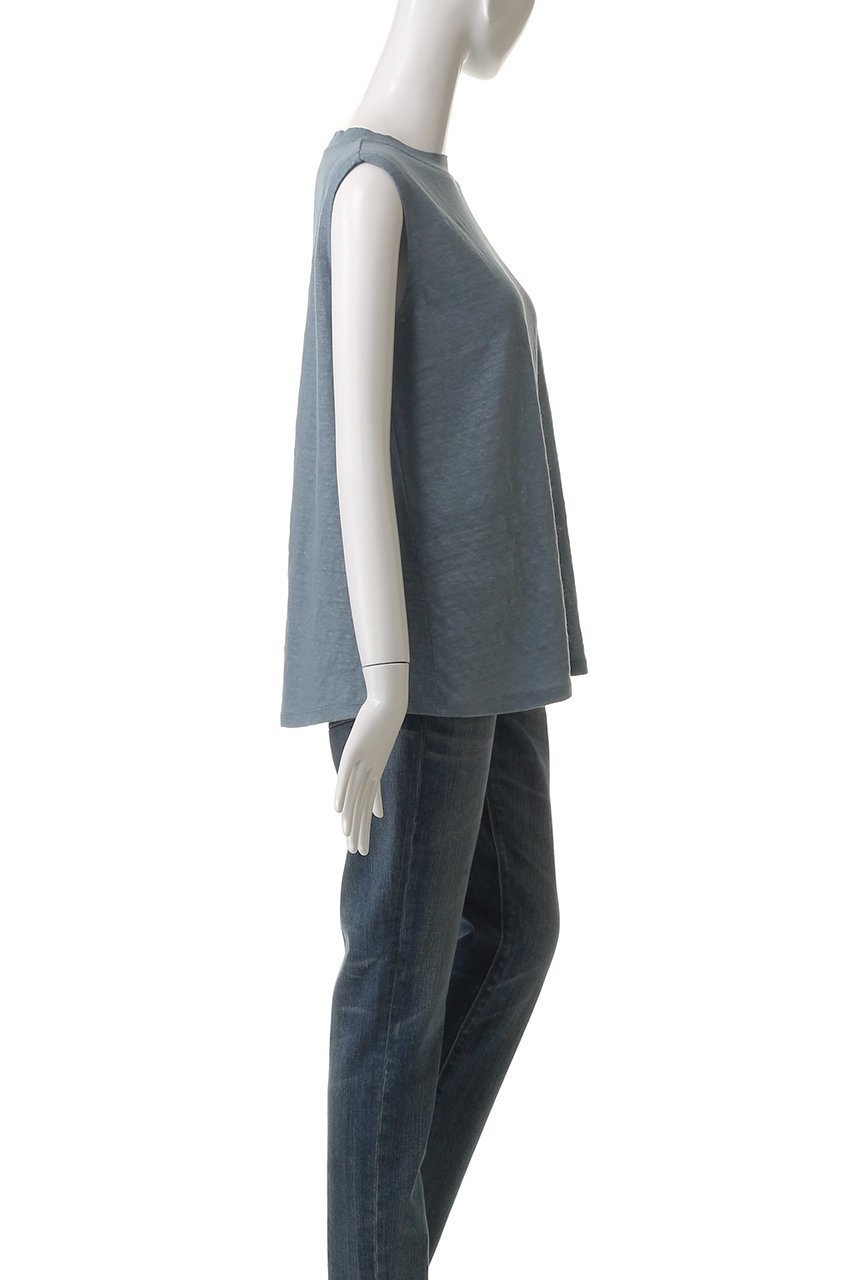 【バトナー/BATONER】のノルマンディーリネンA-ラインノースリーブ 人気、トレンドファッション・服の通販 founy(ファニー) 　ファッション　Fashion　レディースファッション　WOMEN　トップス・カットソー　Tops/Tshirt　キャミソール / ノースリーブ　No Sleeves　シャツ/ブラウス　Shirts/Blouses　ロング / Tシャツ　T-Shirts　カットソー　Cut and Sewn　キャミソール　Camisole　サマー　Summer　タンク　Tank　ドレープ　Drape　ノースリーブ　No Sleeve　フランス　France　リネン　Linen　other-3|ID: prp329100004497651 ipo3291000000031778162
