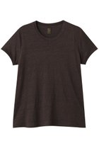 【バトナー/BATONER】のノルマンディーリネンA-ラインTシャツ 人気、トレンドファッション・服の通販 founy(ファニー) ファッション Fashion レディースファッション Fashion for Women トップス・カットソー Cut & Sew Tops シャツ・ブラウス・オフィスカジュアル Elegant Blouses & Button-Ups ロングTシャツ・Tシャツ Longline T-Shirts & Tees カットソー・ベーシックTシャツ Cut-and-Sewn Tops / Stretch Tees & Basics ショート Short, Short Length スリーブ Sleeve, Long Sleeve / Short Sleeve ドレープ Drape, Draping Fabric バランス Balance, Style Balance フランス France, French リネン Linen, Linen Fabric 今季 This Season, Current Season thumbnail ダークブラウン|ID: prp329100004497654 ipo3291000000032847346