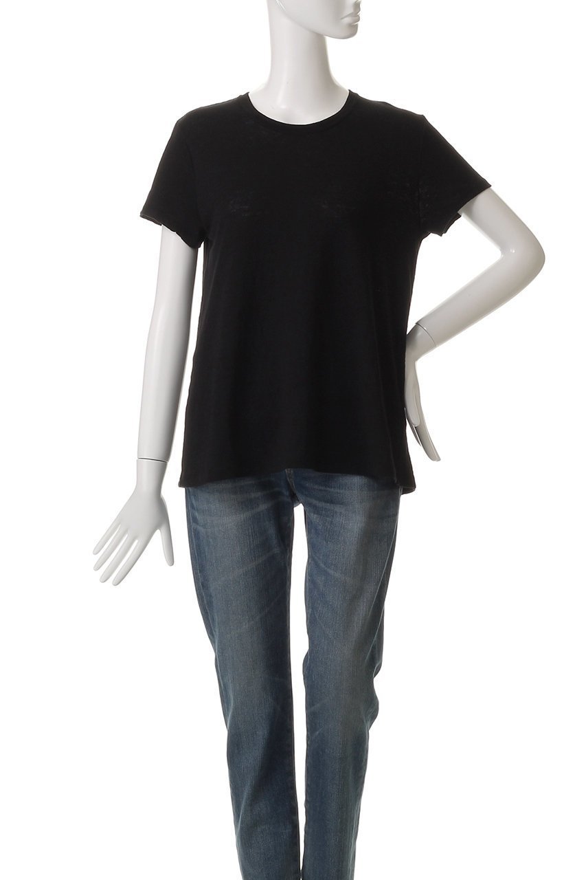 【バトナー/BATONER】のノルマンディーリネンA-ラインTシャツ 人気、トレンドファッション・服の通販 founy(ファニー) 　ファッション　Fashion　レディースファッション　Fashion for Women　トップス・カットソー　Cut & Sew Tops　シャツ・ブラウス・オフィスカジュアル　Elegant Blouses & Button-Ups　ロングTシャツ・Tシャツ　Longline T-Shirts & Tees　カットソー・ベーシックTシャツ　Cut-and-Sewn Tops / Stretch Tees & Basics　ショート　Short, Short Length　スリーブ　Sleeve, Long Sleeve / Short Sleeve　ドレープ　Drape, Draping Fabric　バランス　Balance, Style Balance　フランス　France, French　リネン　Linen, Linen Fabric　今季　This Season, Current Season　other-2|ID: prp329100004497654 ipo3291000000032847363