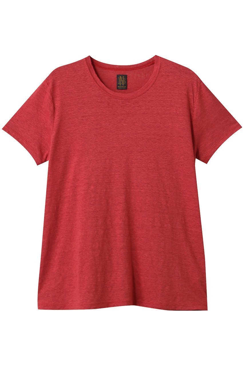 【バトナー/BATONER】のノルマンディーリネンA-ラインTシャツ 人気、トレンドファッション・服の通販 founy(ファニー) 　ファッション　Fashion　レディースファッション　Fashion for Women　トップス・カットソー　Cut & Sew Tops　シャツ・ブラウス・オフィスカジュアル　Elegant Blouses & Button-Ups　ロングTシャツ・Tシャツ　Longline T-Shirts & Tees　カットソー・ベーシックTシャツ　Cut-and-Sewn Tops / Stretch Tees & Basics　ショート　Short, Short Length　スリーブ　Sleeve, Long Sleeve / Short Sleeve　ドレープ　Drape, Draping Fabric　バランス　Balance, Style Balance　フランス　France, French　リネン　Linen, Linen Fabric　今季　This Season, Current Season　 other-1|ID: prp329100004497654 ipo3291000000033662511