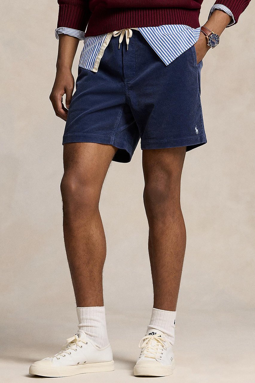 【ラルフローレン/RALPH LAUREN】の【UNISEX】【POLO RALPH LAUREN】6インチ Polo プレップスター コーデュロイ ショートパンツ 人気、トレンドファッション・服の通販 founy(ファニー) 　ファッション　Fashion　レディースファッション　Fashion for Women　パンツ　Pants & Trousers　ショートパンツ・ハーフパンツ　High-Waisted & Relaxed Shorts　ユニセックス　Unisex, Genderless　クラシック　Classic, Timeless Style　コーデュロイ　Corduroy, Cord Fabric　ショート　Short, Short Length　ドローストリング　Drawstring, Pull Cord　フィット　Fit, Slim Fit　フロント　Front, Front Design　ポケット　Pocket, Pocket Detail　リラックス　Relax, Relaxed Fit　other-5|ID: prp329100004497661 ipo3291000000036906990