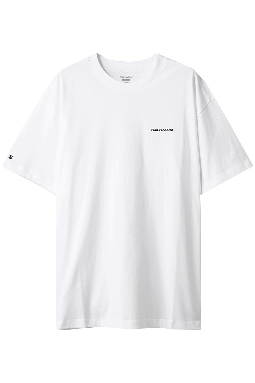 【サロモン/Salomon】のSALOMON LOGO RX Tシャツ インテリア・キッズ・メンズ・レディースファッション・服の通販 founy(ファニー) 　ファッション　Fashion　レディースファッション　Fashion for Women　トップス・カットソー　Cut & Sew Tops　シャツ・ブラウス・オフィスカジュアル　Elegant Blouses & Button-Ups　ロングTシャツ・Tシャツ　Longline T-Shirts & Tees　カットソー・ベーシックTシャツ　Cut-and-Sewn Tops / Stretch Tees & Basics　ユニセックス　Unisex, Genderless　アウトドア　Outdoor Clothing　ショート　Short, Short Length　スリーブ　Sleeve, Long Sleeve / Short Sleeve　フィット　Fit, Slim Fit　ワーク　Workwear, Utility Style　ホワイト|ID: prp329100004497663 ipo3291000000032849418