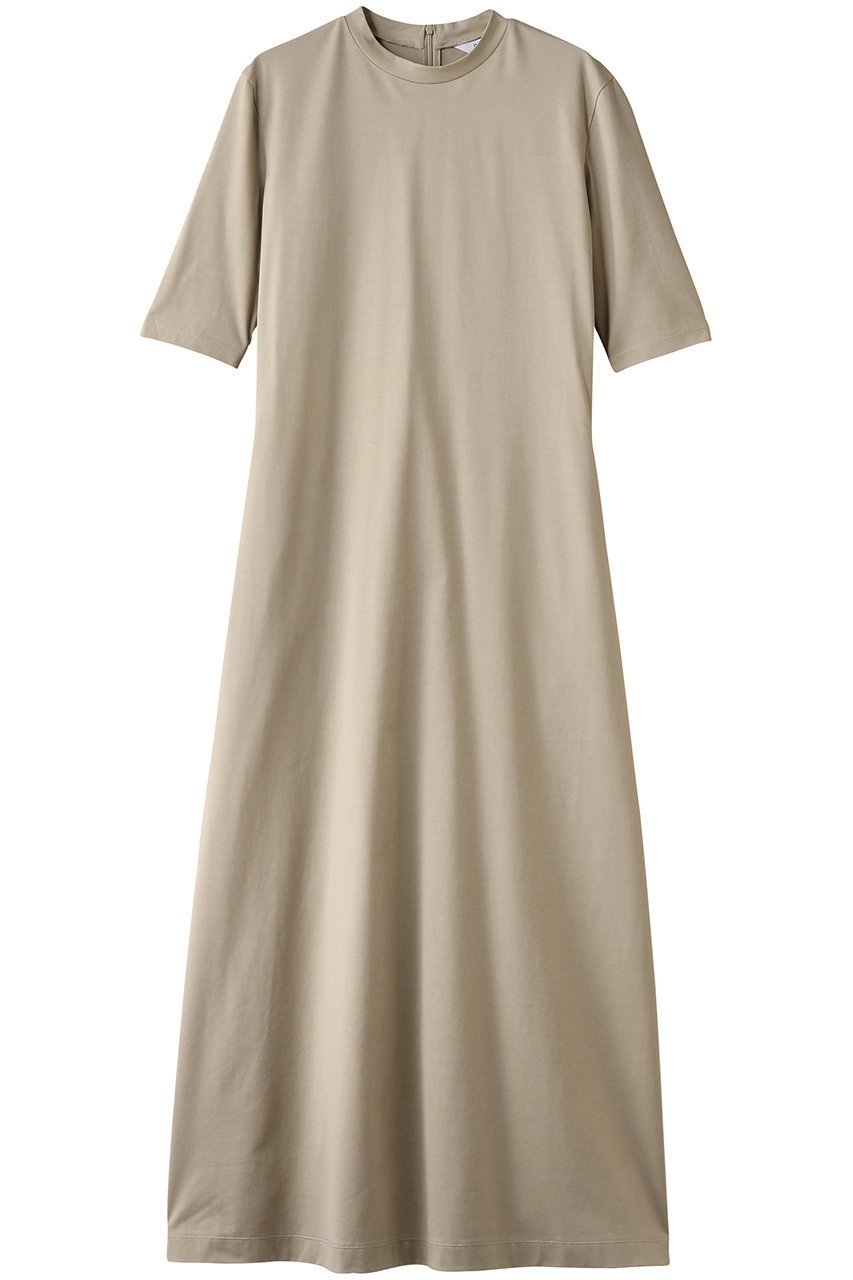 【チノ/CINOH】のCLEFF FLAIREDドレス インテリア・キッズ・メンズ・レディースファッション・服の通販 founy(ファニー) 　ファッション　Fashion　レディースファッション　Fashion for Women　ワンピース　Dresses　フォーマル・パーティードレス・結婚式用ドレス　Elegant & Casual Dresses　チュニック　Tunic Tops & Dresses　シューズ　Shoes, Footwear　シンプル　Simple, Minimal　チュニック　Tunic, Long Top　ドレス　Dress, One-Piece　フィット　Fit, Slim Fit　フレア　Flare, Flared　ロング　Long, Long-Length　定番　Standard, Basic Item　ベージュ|ID: prp329100004497665 ipo3291000000032860849