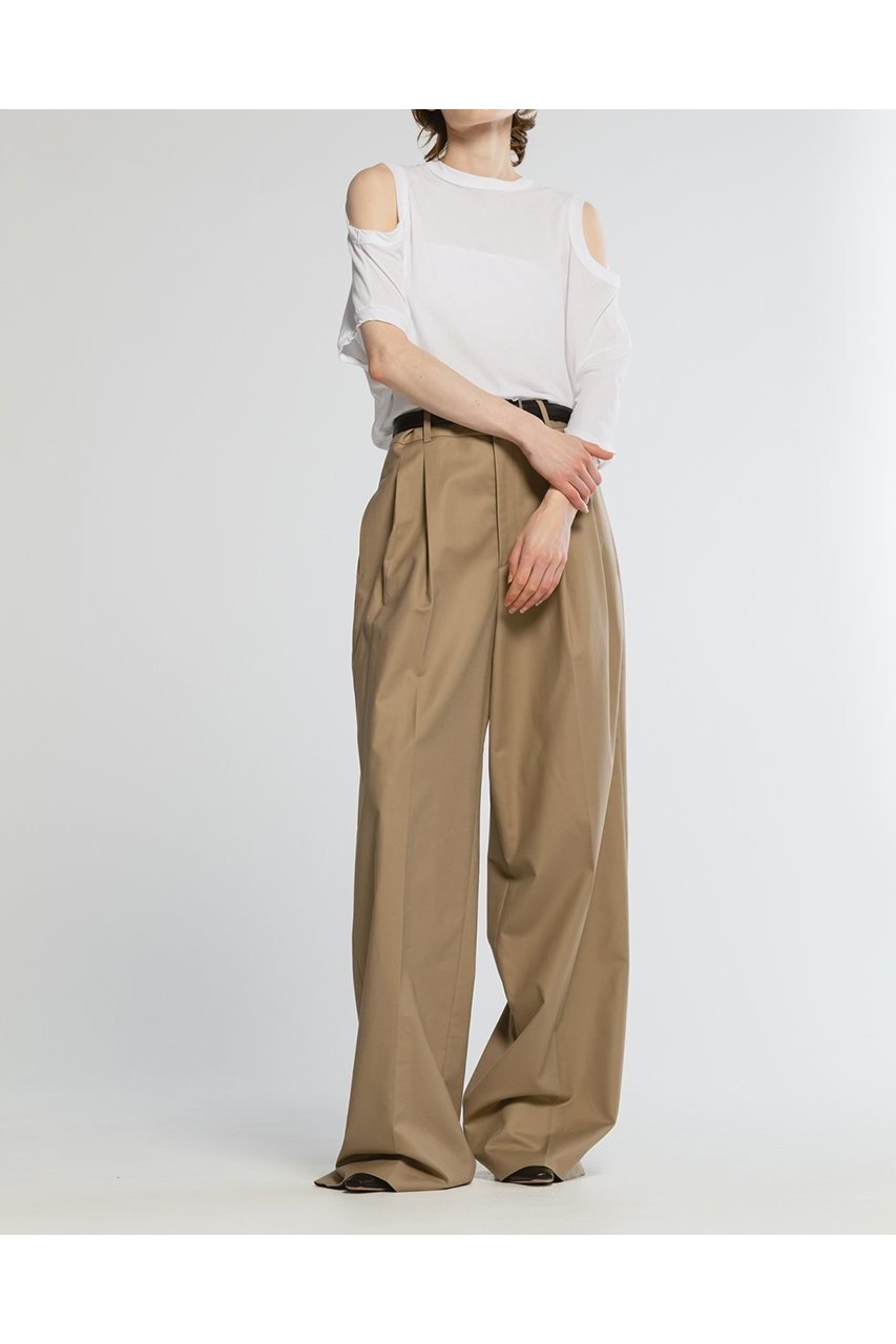 【チノ/CINOH】のSHEF オープンショルダーTシャツ 人気、トレンドファッション・服の通販 founy(ファニー) 　ファッション　Fashion　レディースファッション　WOMEN　トップス・カットソー　Tops/Tshirt　シャツ/ブラウス　Shirts/Blouses　ロング / Tシャツ　T-Shirts　カットソー　Cut and Sewn　なめらか　Smooth　インド　India　ショルダー　Shoulder　ショート　Short　スリーブ　Sleeve　ドレープ　Drape　エレガント 上品　Elegant　吸水　Water Absorption　夏　Summer　定番　Standard　NEW・新作・新着・新入荷　New Arrivals　other-6|ID: prp329100004497669 ipo3291000000031728986