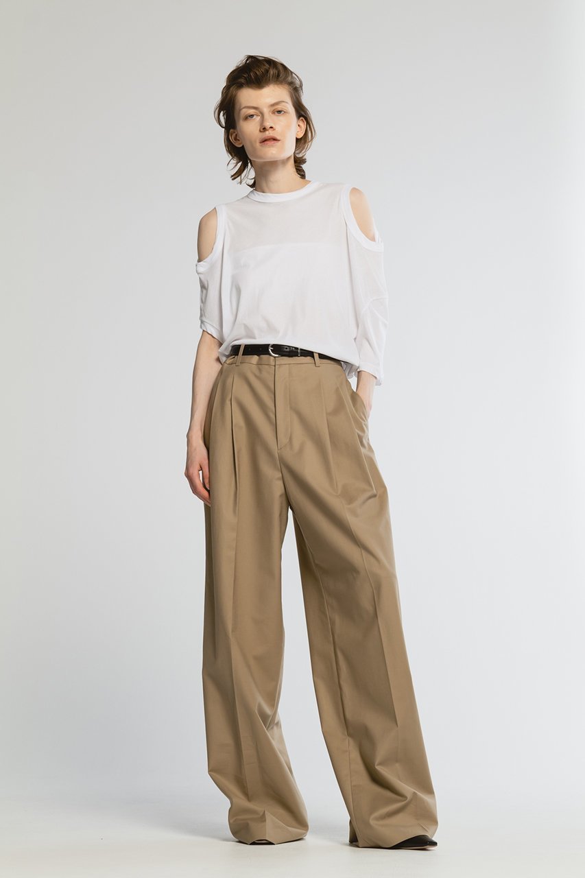 【チノ/CINOH】のSHEF オープンショルダーTシャツ 人気、トレンドファッション・服の通販 founy(ファニー) 　ファッション　Fashion　レディースファッション　Fashion for Women　トップス・カットソー　Cut & Sew Tops　シャツ・ブラウス・オフィスカジュアル　Elegant Blouses & Button-Ups　ロングTシャツ・Tシャツ　Longline T-Shirts & Tees　カットソー・ベーシックTシャツ　Cut-and-Sewn Tops / Stretch Tees & Basics　なめらか　Smooth, Silky Texture　インド　Indian Textile　ショルダー　Shoulder, Shoulder Strap　ショート　Short, Short Length　スリーブ　Sleeve, Long Sleeve / Short Sleeve　ドレープ　Drape, Draping Fabric　エレガント 上品　Elegant　吸水　Absorbent, Quick-Dry　夏　Summer　定番　Standard, Basic Item　other-7|ID: prp329100004497669 ipo3291000000032811331