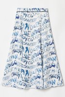 【アルアバイル/allureville】のPUNTOGLIOフレアスカート 人気、トレンドファッション・服の通販 founy(ファニー) ファッション Fashion レディースファッション Fashion for Women スカート Skirts Aライン・フレアスカート A-Line & Flared Skirts イタリア Italy フレア Flare, Flared プリント Print, Printed Pattern リボン Ribbon, Bow エレガント 上品 Elegant 夏 Summer |ID:prp329100004497680