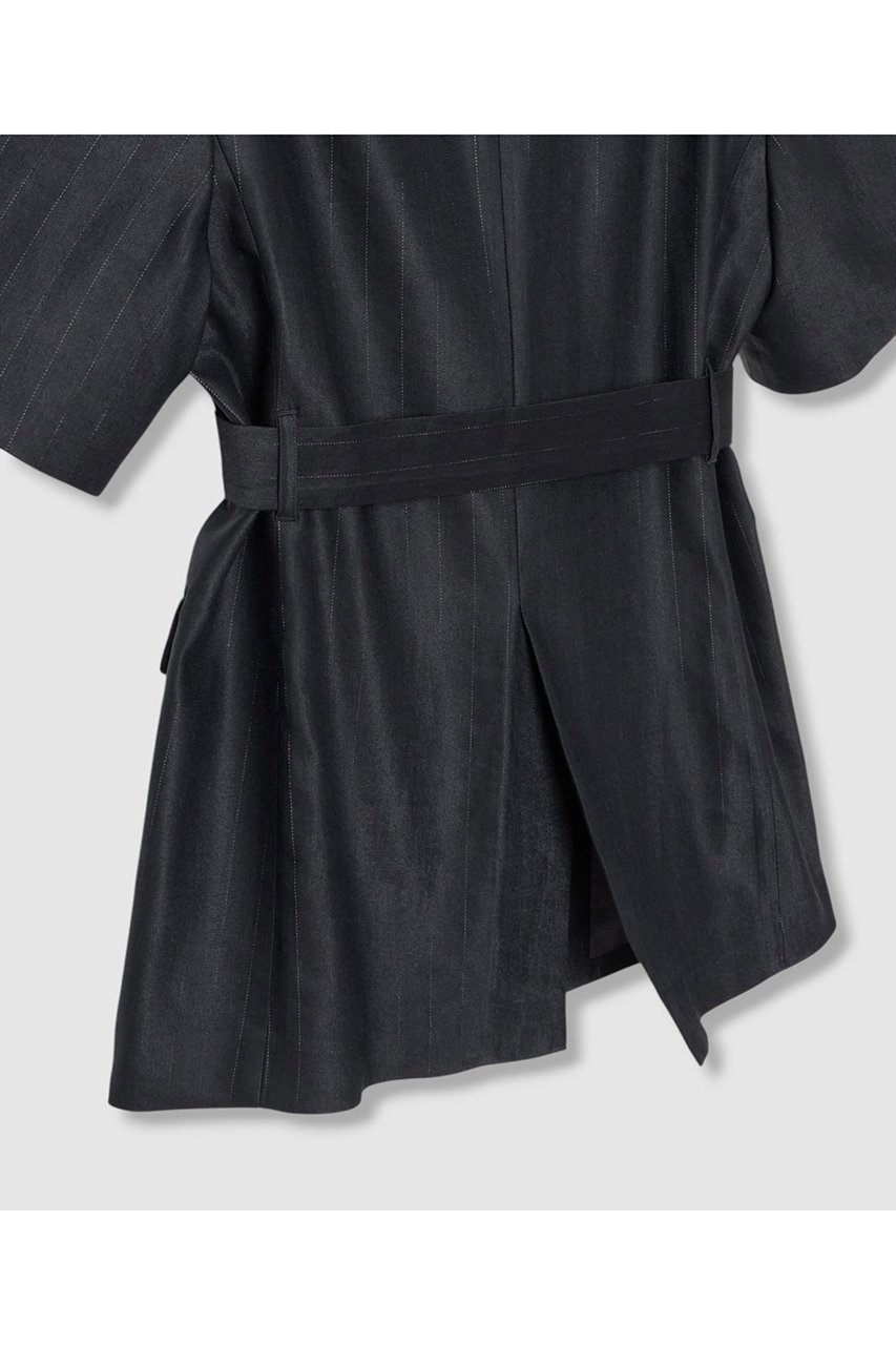 【アルアバイル/allureville】のNALYAハーフスリーブジャケット 人気、トレンドファッション・服の通販 founy(ファニー) 　ファッション　Fashion　レディースファッション　Fashion for Women　アウター　Coat / Outerwear Collection　レディースジャケット・軽アウター　Jackets　おすすめ　Recommended / Our Picks　イタリア　Italy　インナー　Innerwear　サテン　Satin, Glossy Fabric　ジャケット　Jacket, Outerwear　スリーブ　Sleeve, Long Sleeve / Short Sleeve　デニム　Denim, Jeans Material　ハーフ　Half, Half-Length　ミドル　Middle Length, Mid Height　夏　Summer　春　Spring　S/S・春夏　SS, Spring/Summer, Warm Season　羽織　Haori, Light Jacket　other-8|ID: prp329100004497685 ipo3291000000032793369